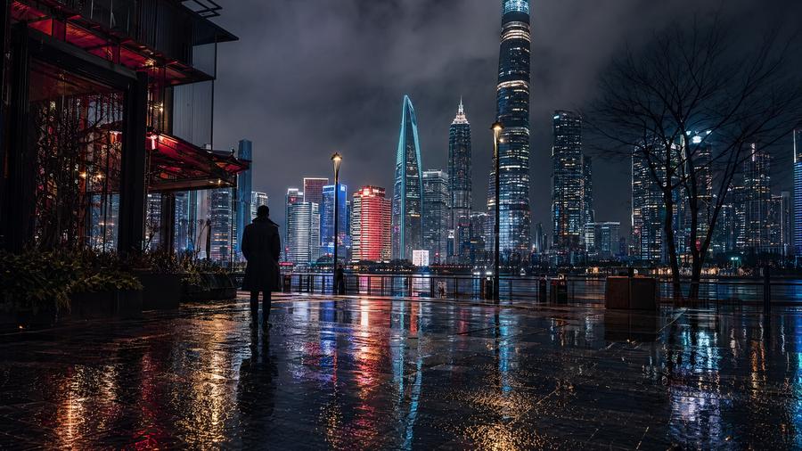 蜜桃城市夜景短视频拍摄视频教程